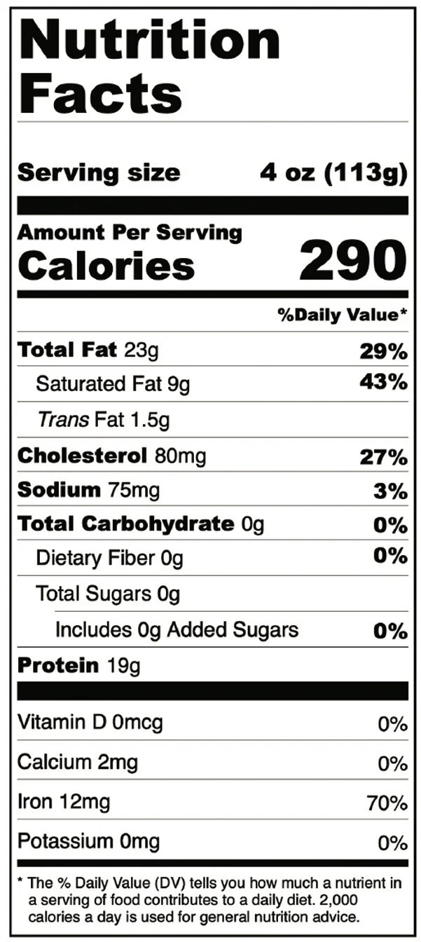 Freeze Dried 1/3-lb Uncooked Hamburger Patties - Image 7