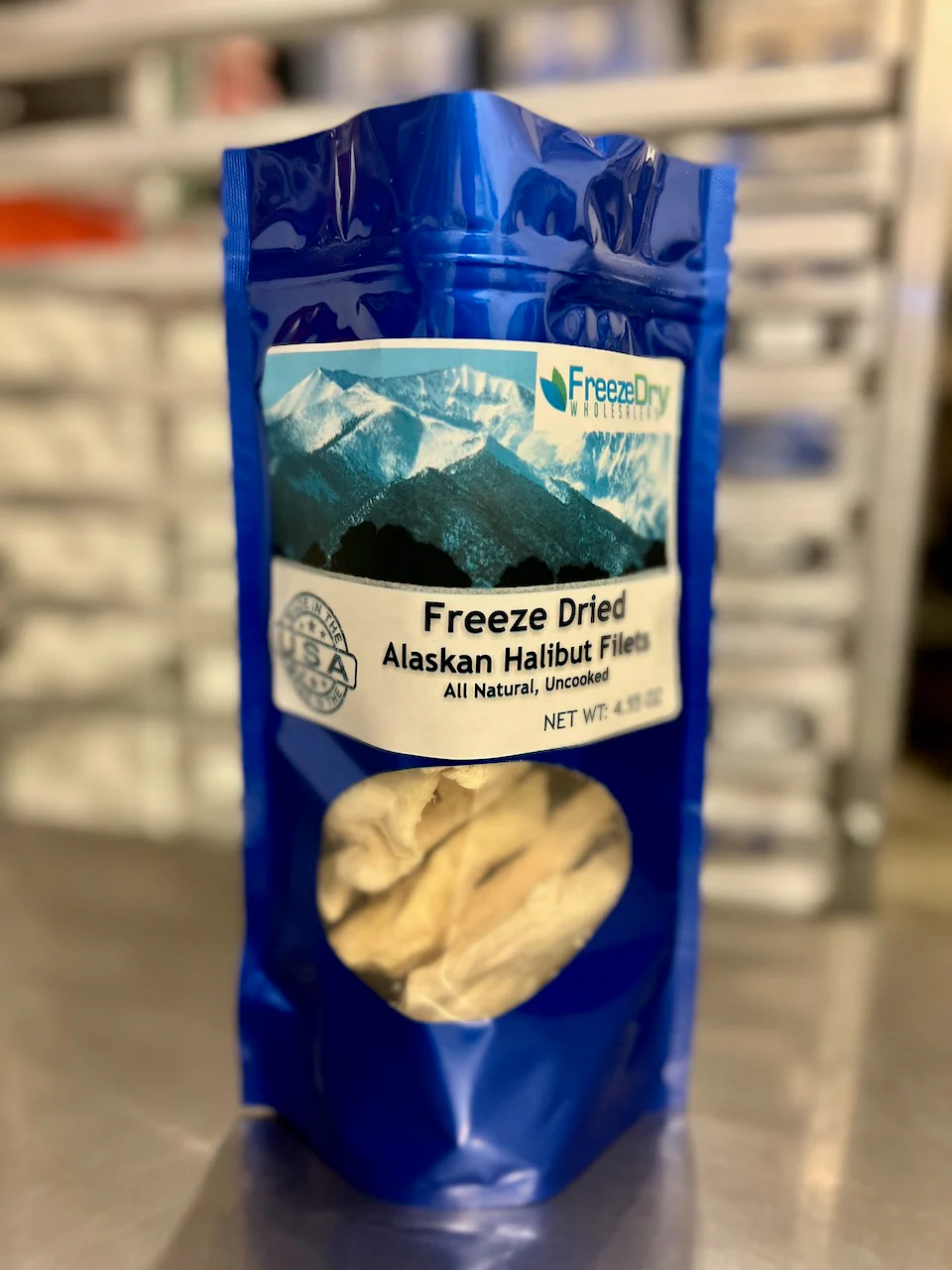 Freeze Dried Wild Caught Alaskan Halibut - Image 2