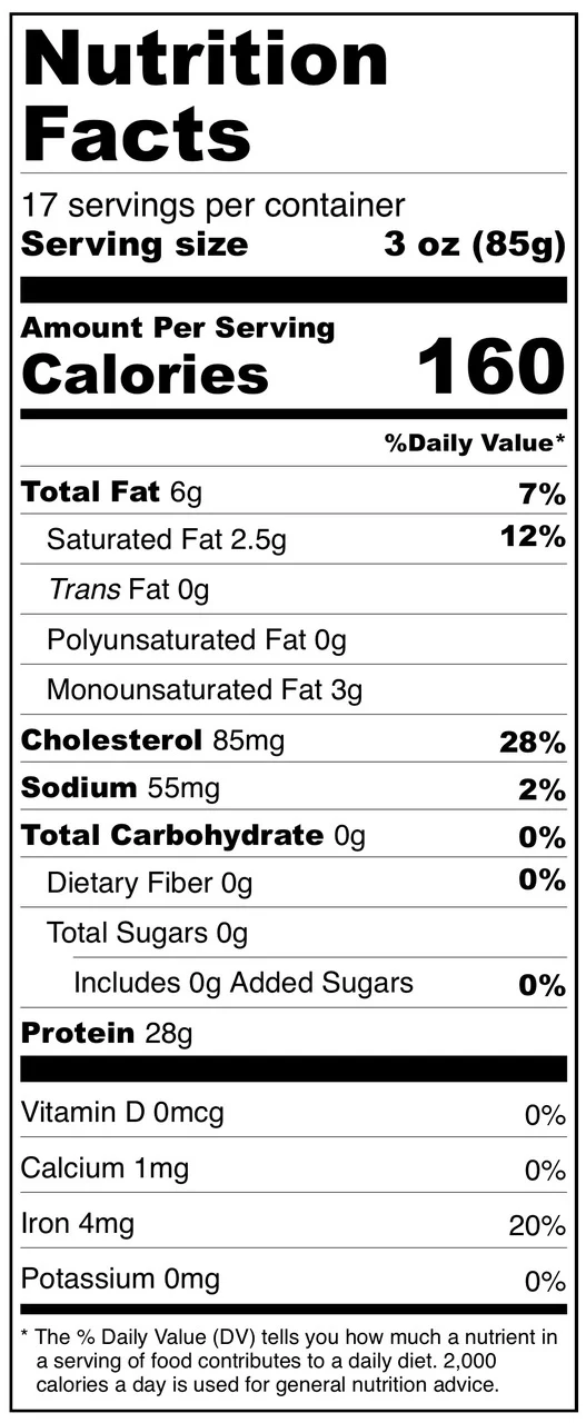 Freeze Dried Uncooked Beef Stew Cubes - Image 7