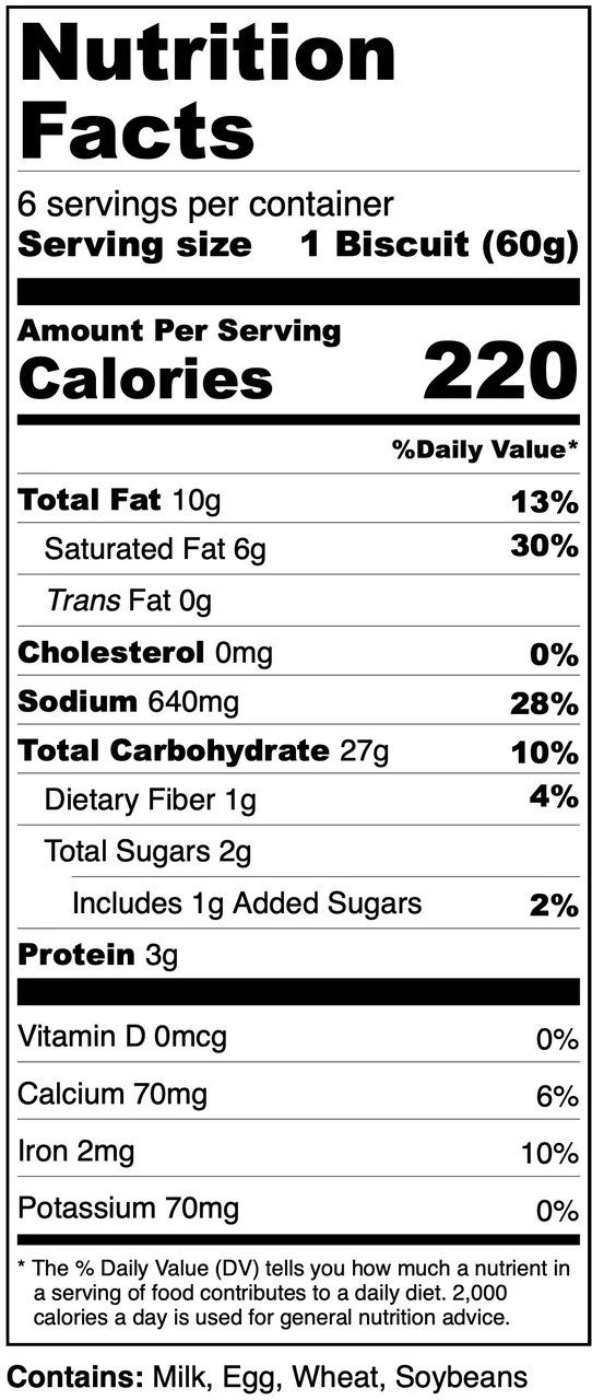 Freeze Dried Cooked Buttermilk Biscuits - Image 6