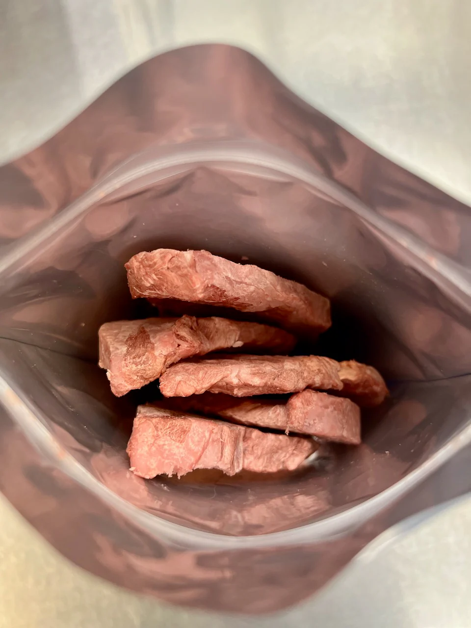 Pre-Sale Freeze Dried Grass Fed Black Angus USDA Prime New York Strip Steaks - Image 5