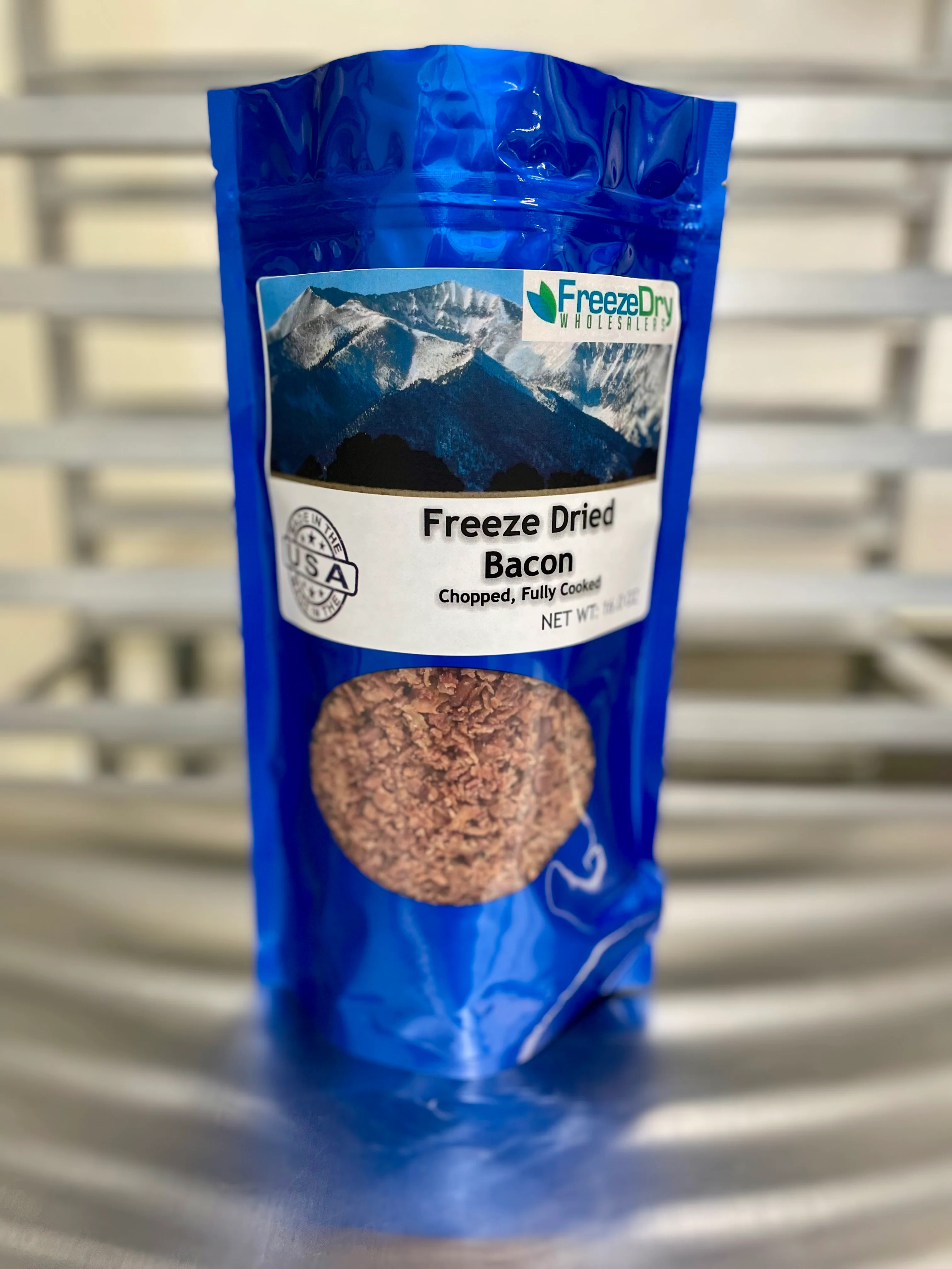 Freeze Dried Fully Cooked Real Chopped Bacon - Image 2