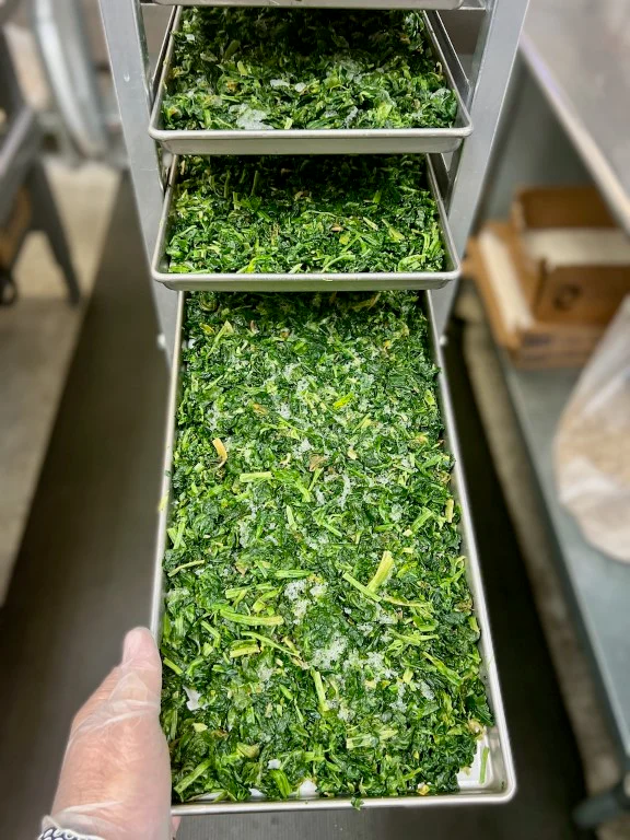 Freeze Dried Cut Leaf Spinach - Image 7