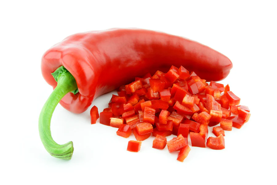 Freeze Dried Diced Red Peppers