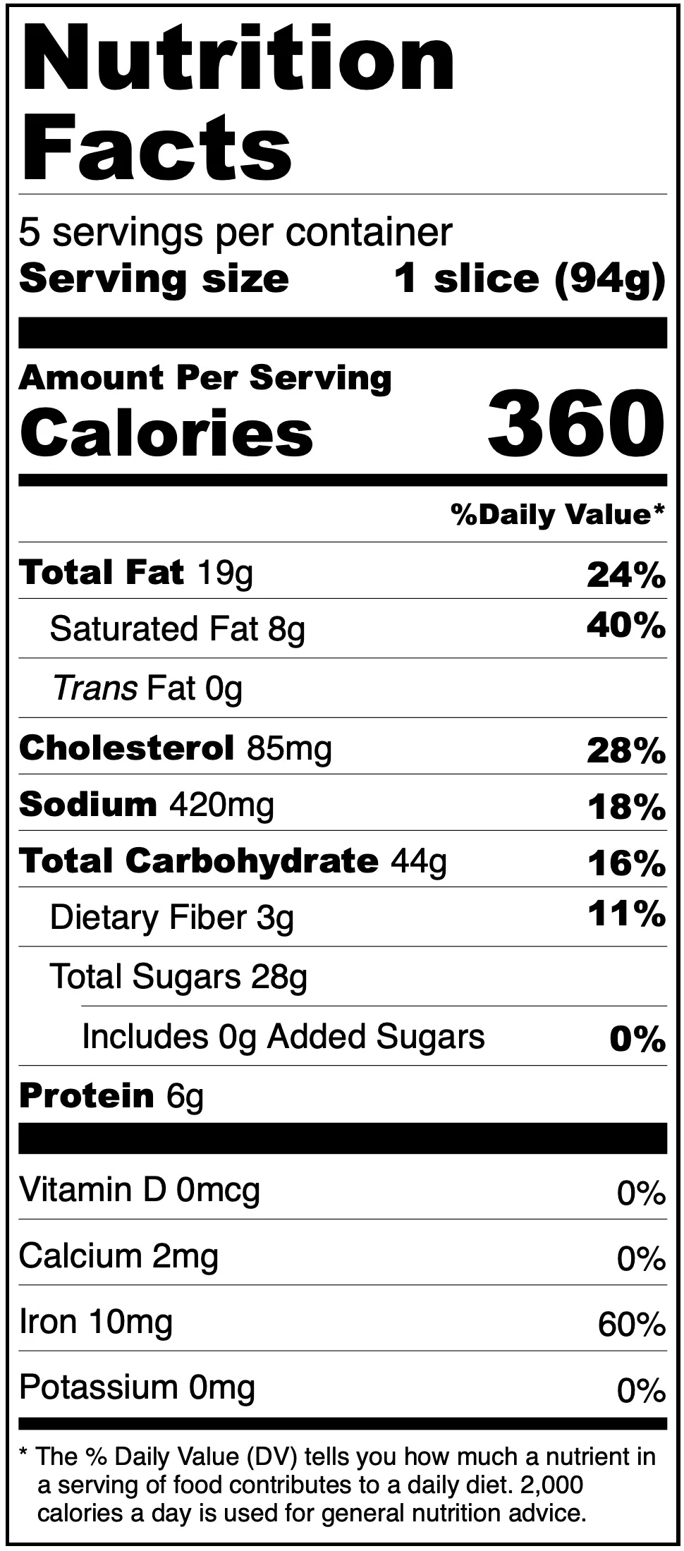 Freeze Dried Double Chocolate Pound Cake - Image 6