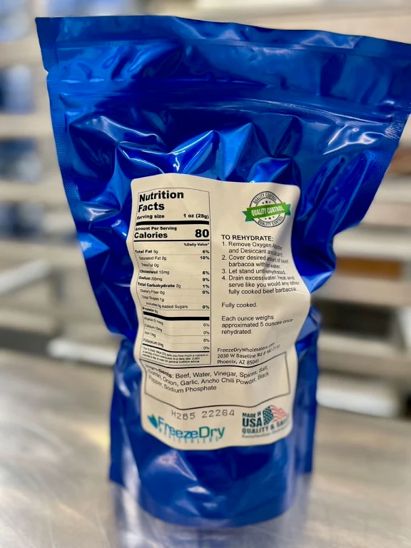 Freeze Dried Fully Cooked Beef Barbacoa - Image 3