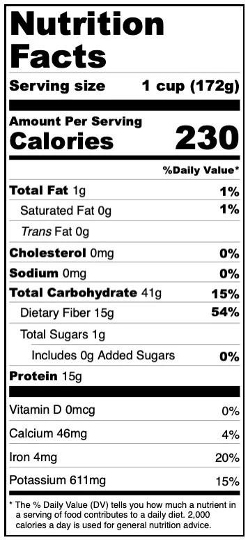 Freeze Dried Fully Cooked Black Beans - Image 6