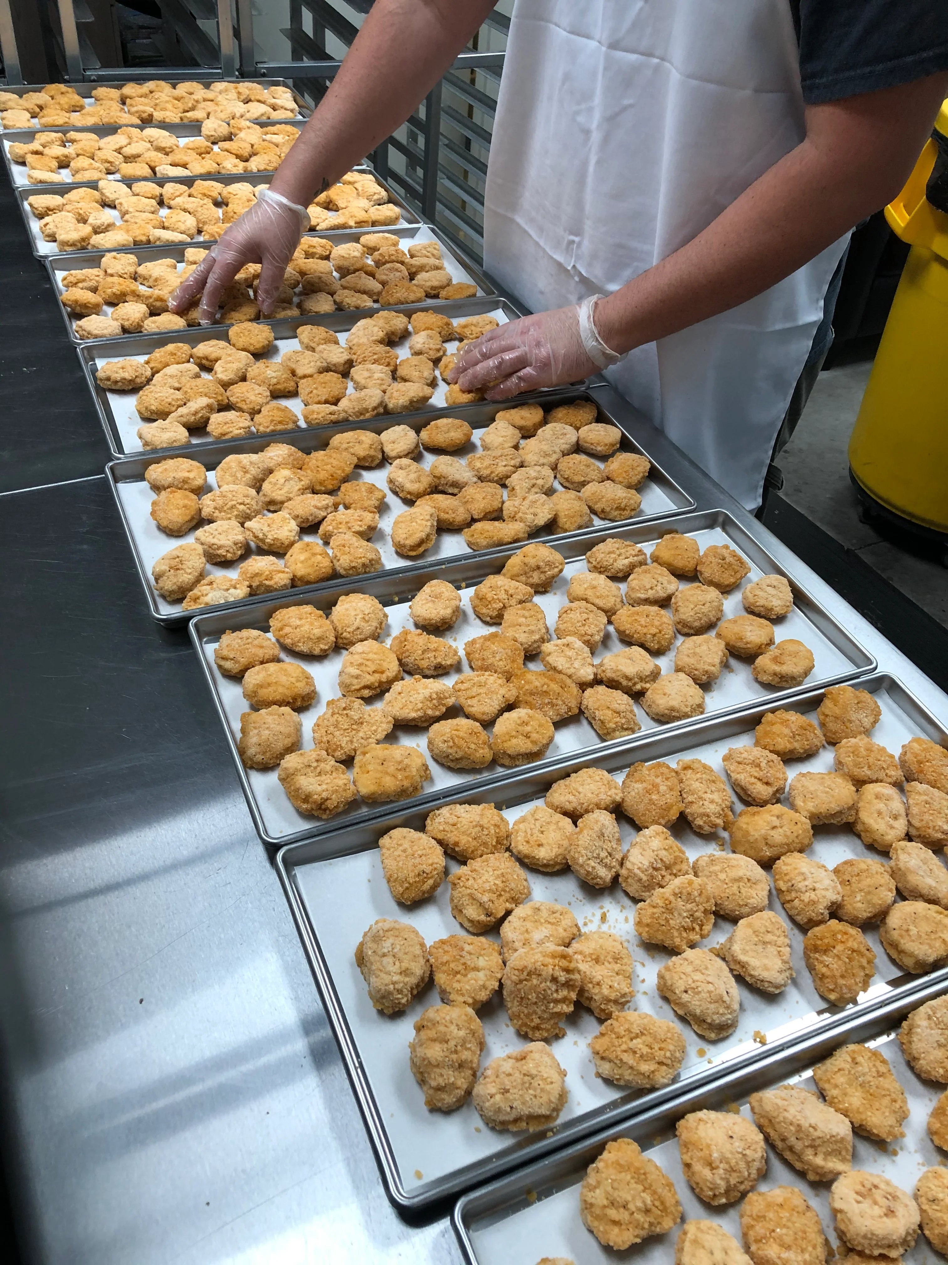 Freeze Dried Fully Cooked Chicken Nugget Happy Meal Deal Bundle/Combo - Four Packs Total; Freeze Dried Panko Breaded Chicken Nuggets, Mac-n-Cheese Wedges, Broccoli Florets and Classic Pound Cake for Dessert! - Image 3