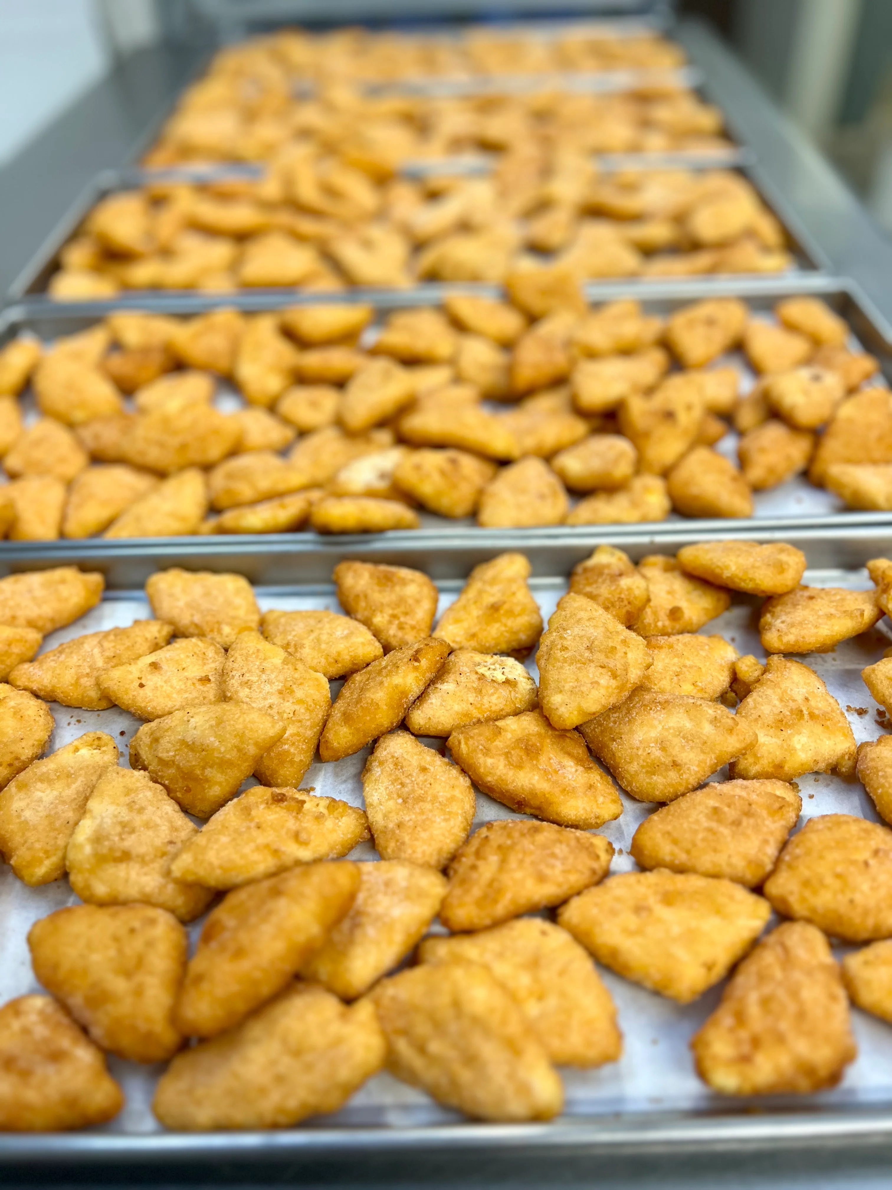 Freeze Dried Fully Cooked Chicken Nugget Happy Meal Deal Bundle/Combo - Four Packs Total; Freeze Dried Panko Breaded Chicken Nuggets, Mac-n-Cheese Wedges, Broccoli Florets and Classic Pound Cake for Dessert! - Image 5