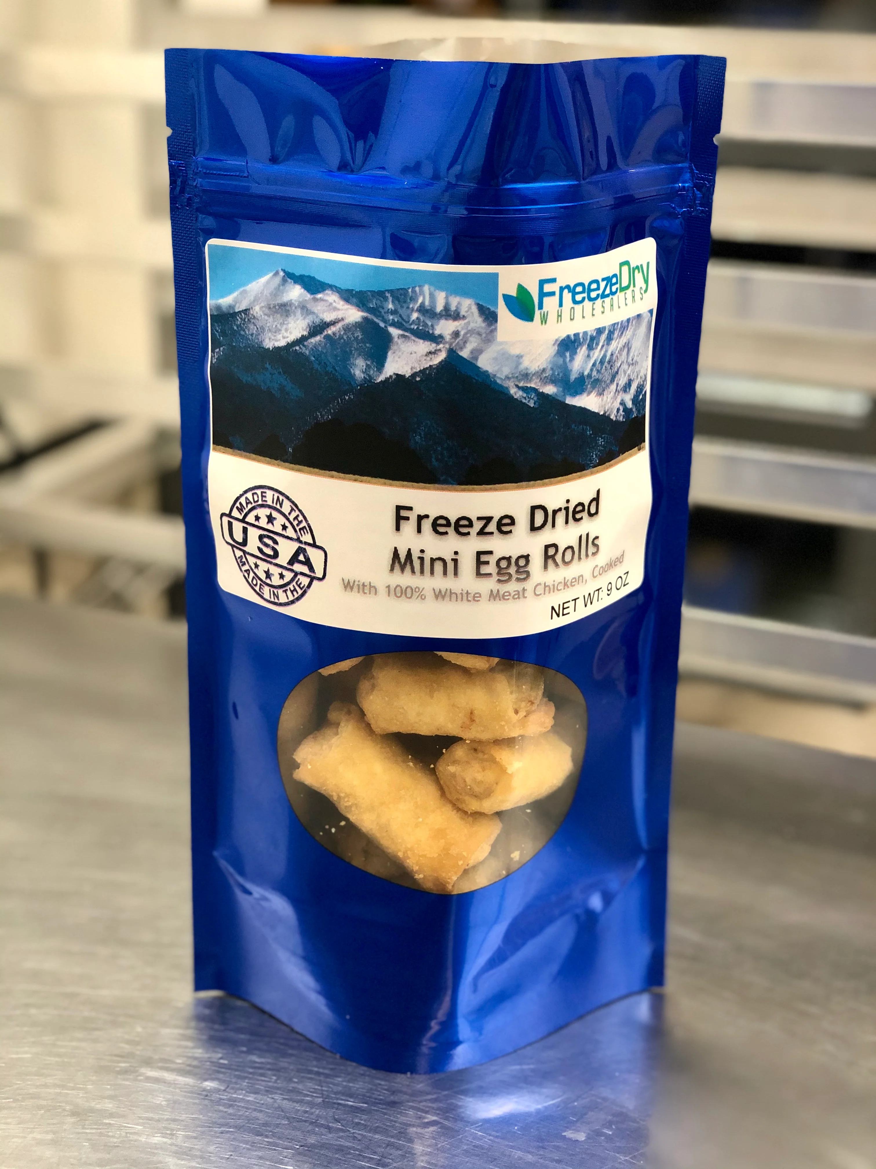 Freeze Dried Chicken Stir Fry Meal Deal Bundle/Combo - Four Packs Total; Freeze Dried Chicken Breast Strips, Stir Fry Veggies, White Rice and Vegetable Egg Rolls! - Image 8
