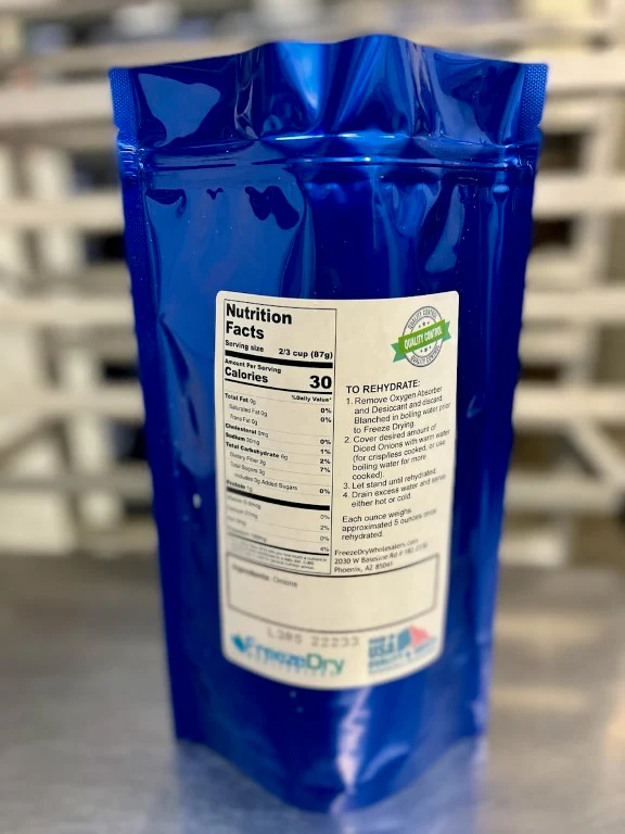 Freeze Dried Fully Cooked Diced Onions - Image 3