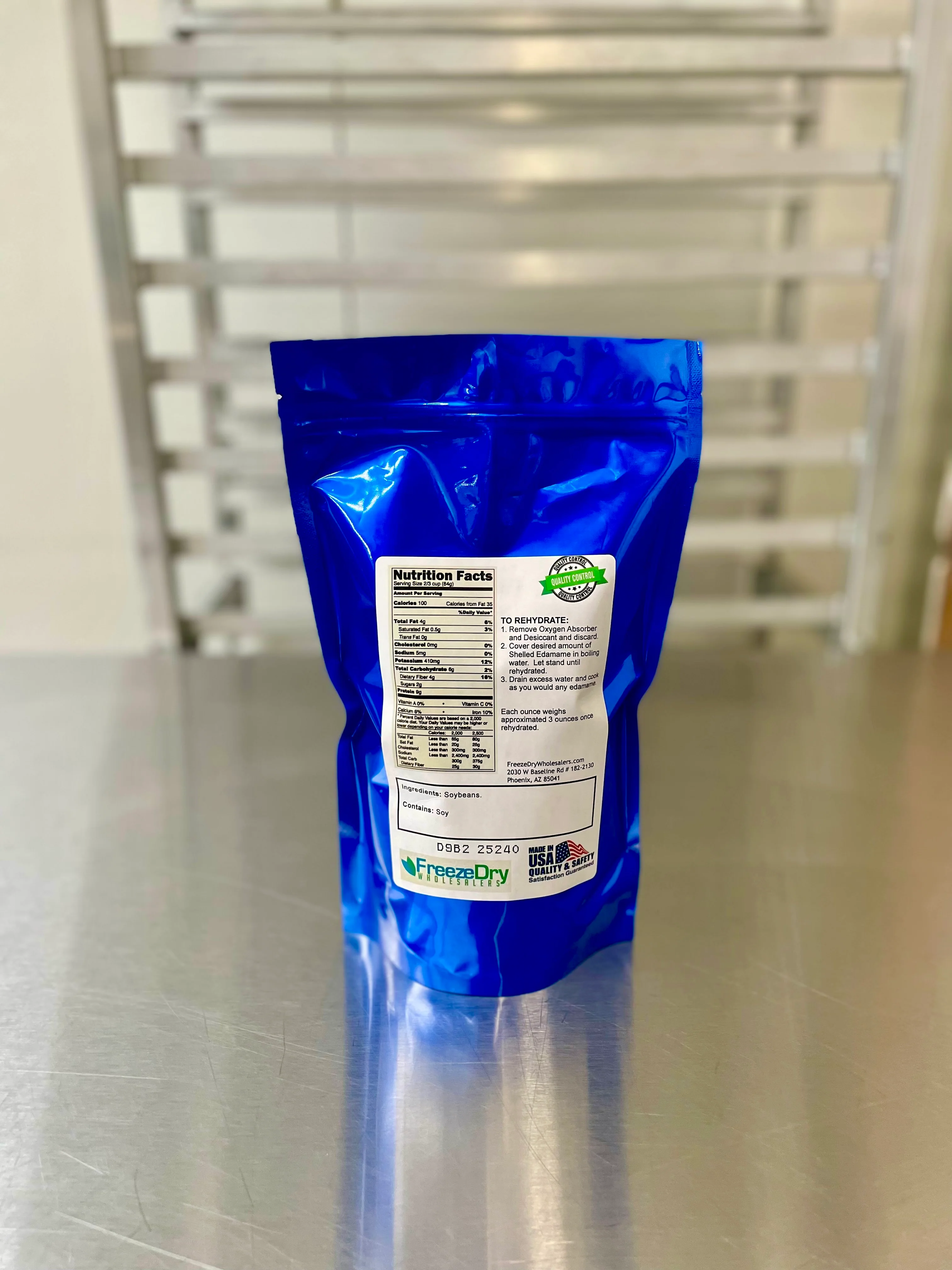 Freeze Dried Fully Cooked Shelled Edamame - Image 3