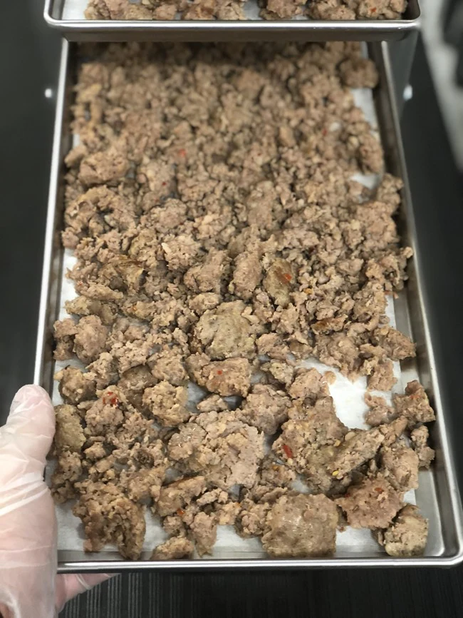 Freeze Dried Fully Cooked Ground Hot Pork Sausage - Image 6