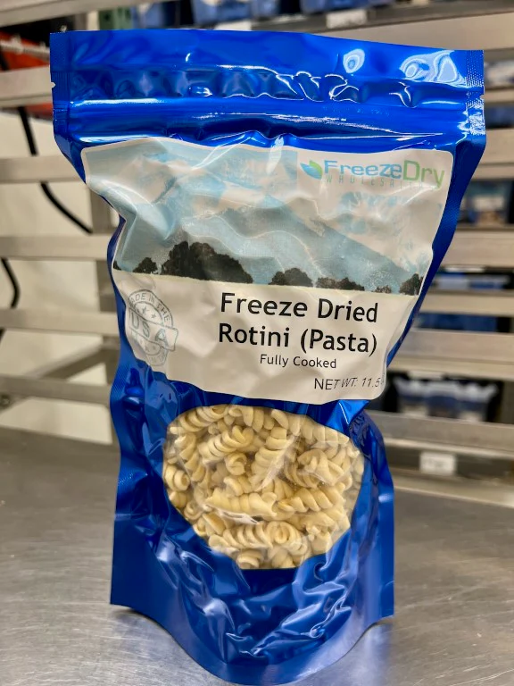 Freeze Dried Fully Cooked Rotini Pasta - Image 2