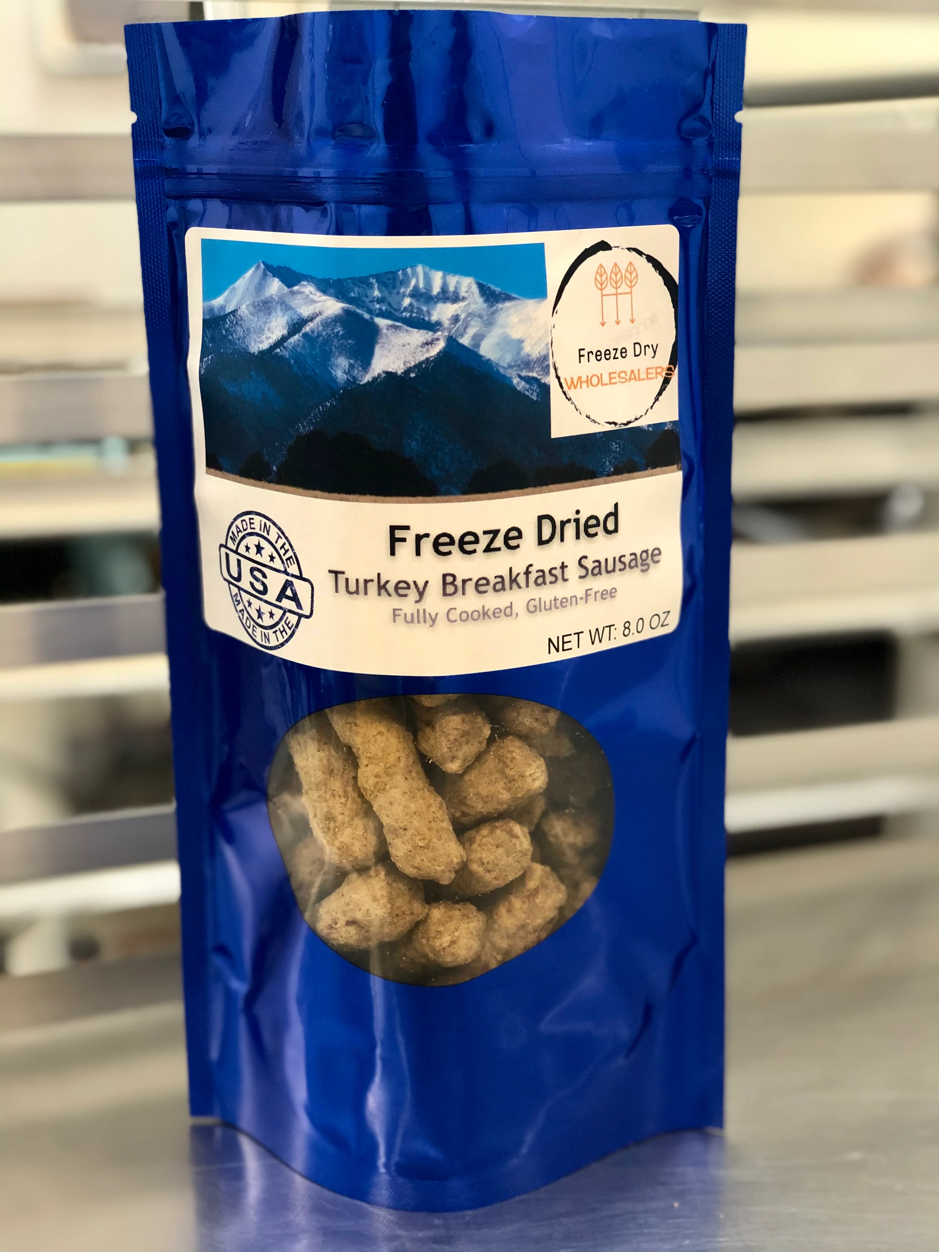 Freeze Dried Fully Cooked Scrambled Egg Breakfast Meal Deal Bundle/Combo - Four Packs Total; Freeze Dried Scrambled Eggs, Hash Brown Potatoes, Turkey Breakfast Sausages and Buttermilk Biscuits! - Image 4