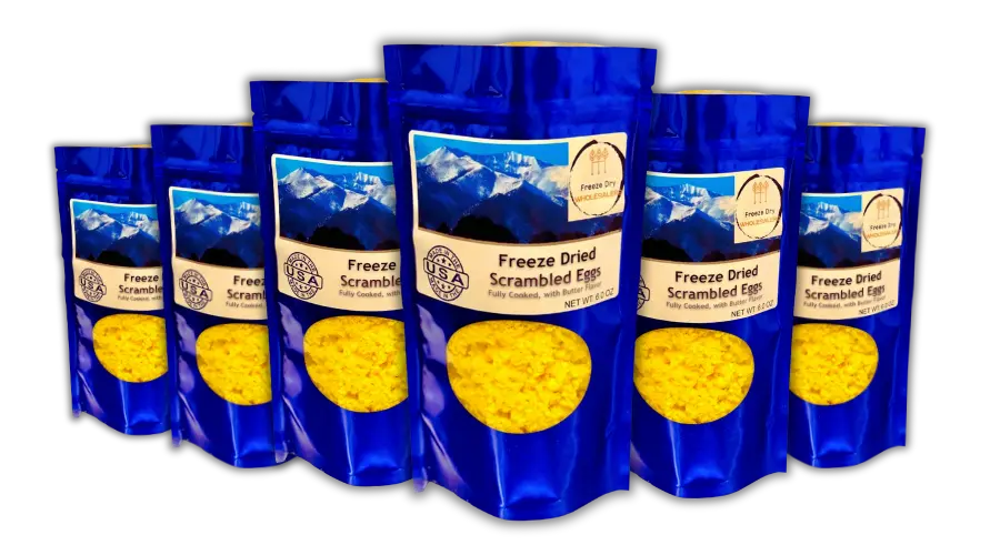 Freeze Dried Fully Cooked Scrambled Eggs - Image 4
