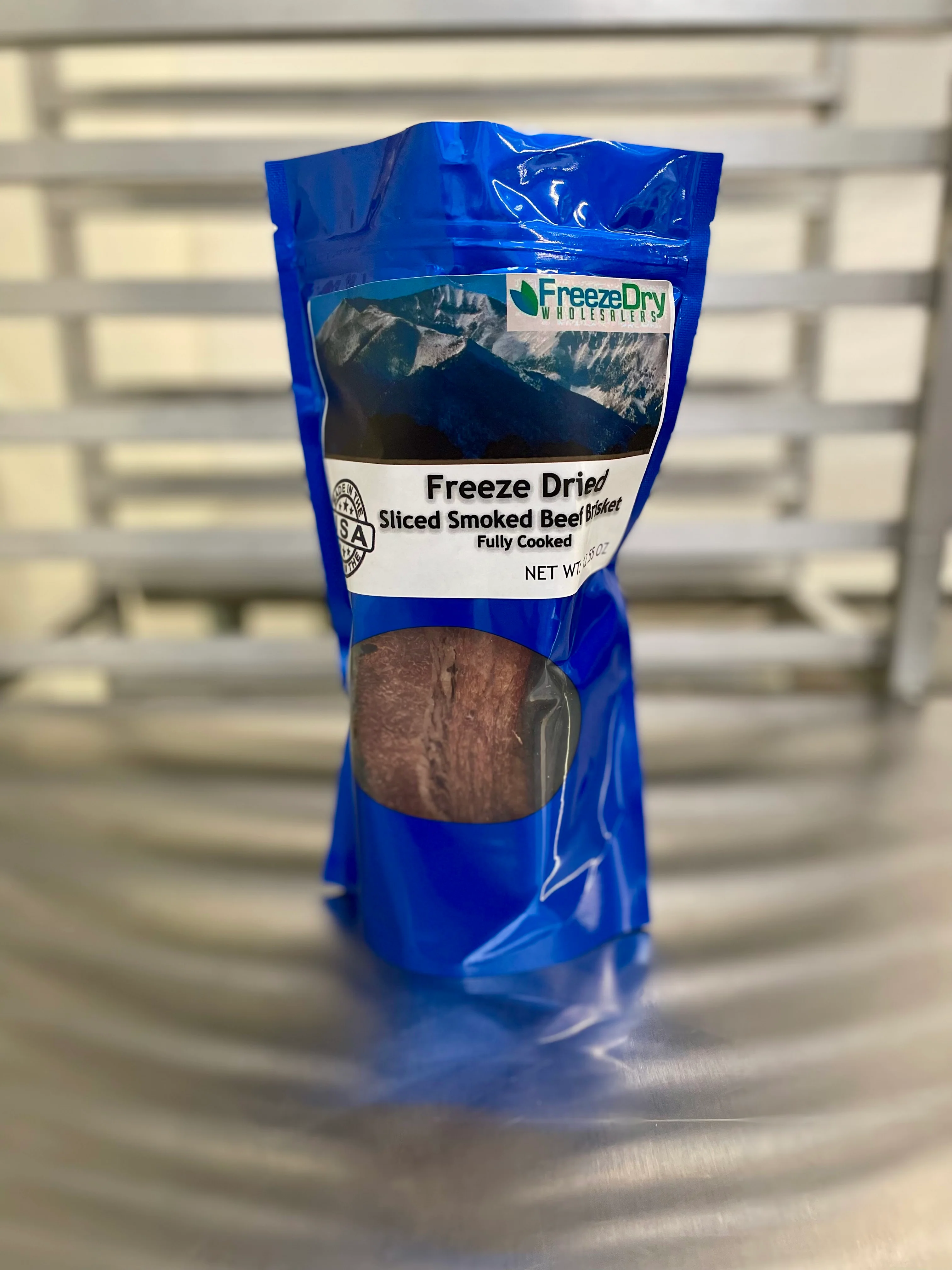 Freeze Dried Fully Cooked Sliced Smoked Beef Brisket - Image 2