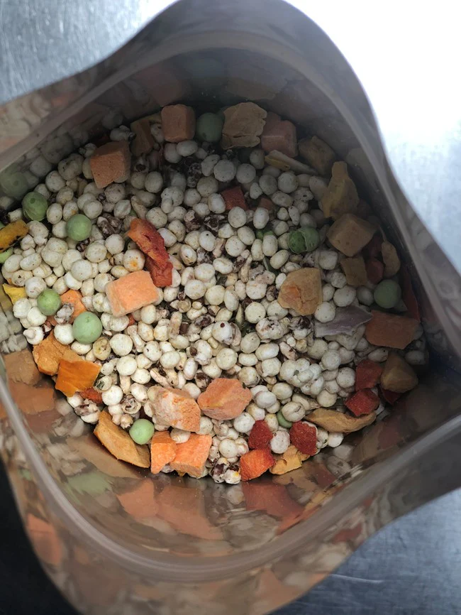 Freeze Dried Israeli Couscous, Red Quinoa and Vegetables - Image 3