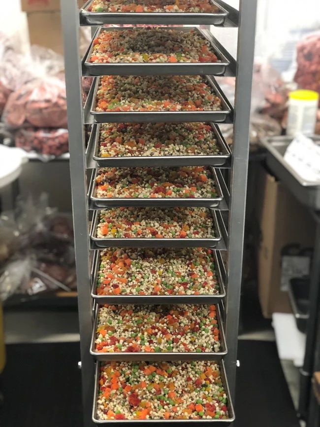 Freeze Dried Israeli Couscous, Red Quinoa and Vegetables - Image 4