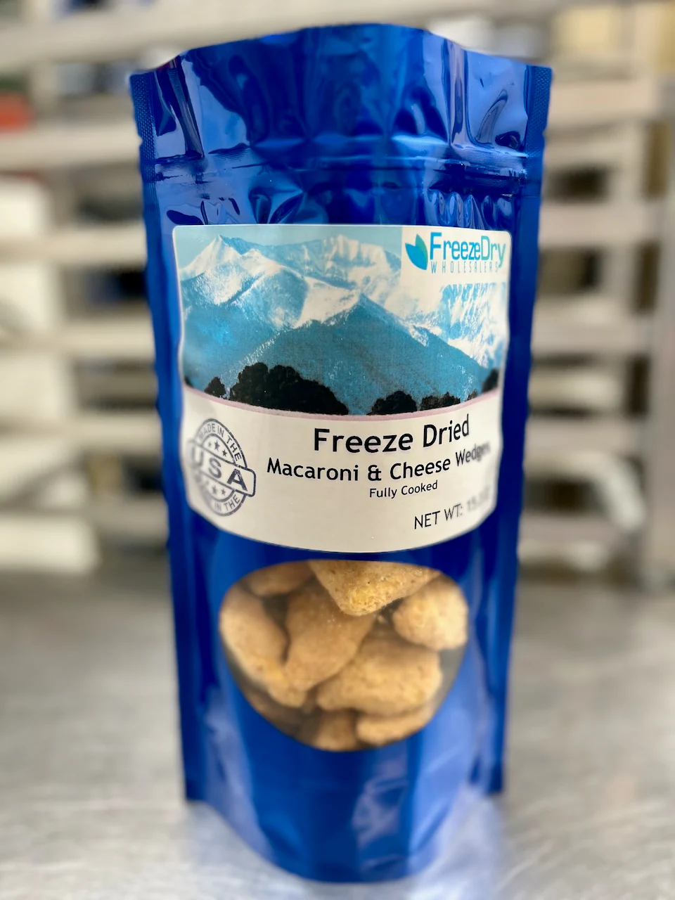 Freeze Dried Macaroni and Cheese Wedges - Image 2