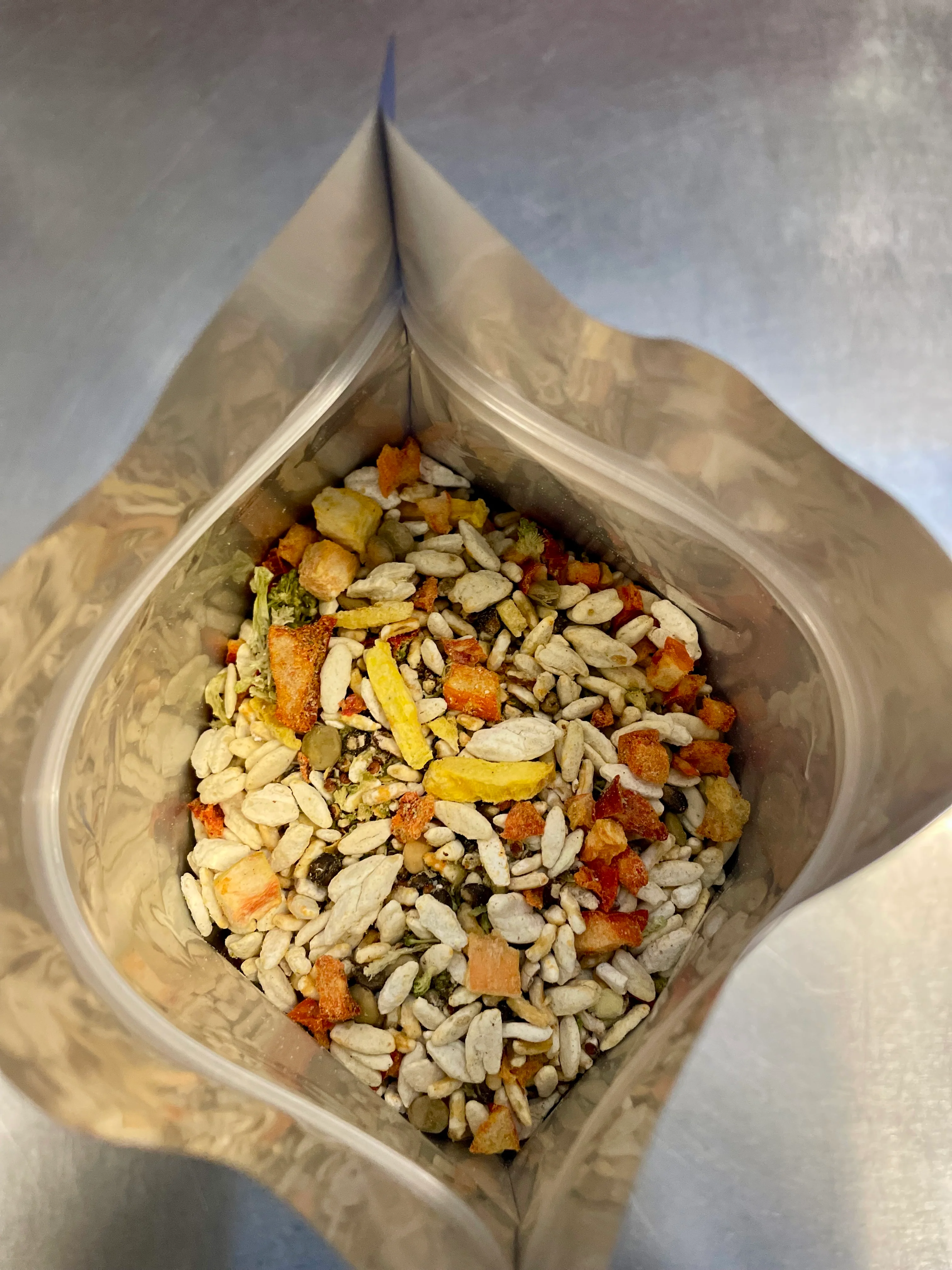 Freeze Dried Multi-Grain Orzo, Red Quinoa and Vegetable Blend - Image 4