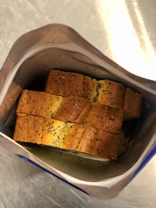Freeze Dried Orange Poppyseed Pound Cake - Image 3