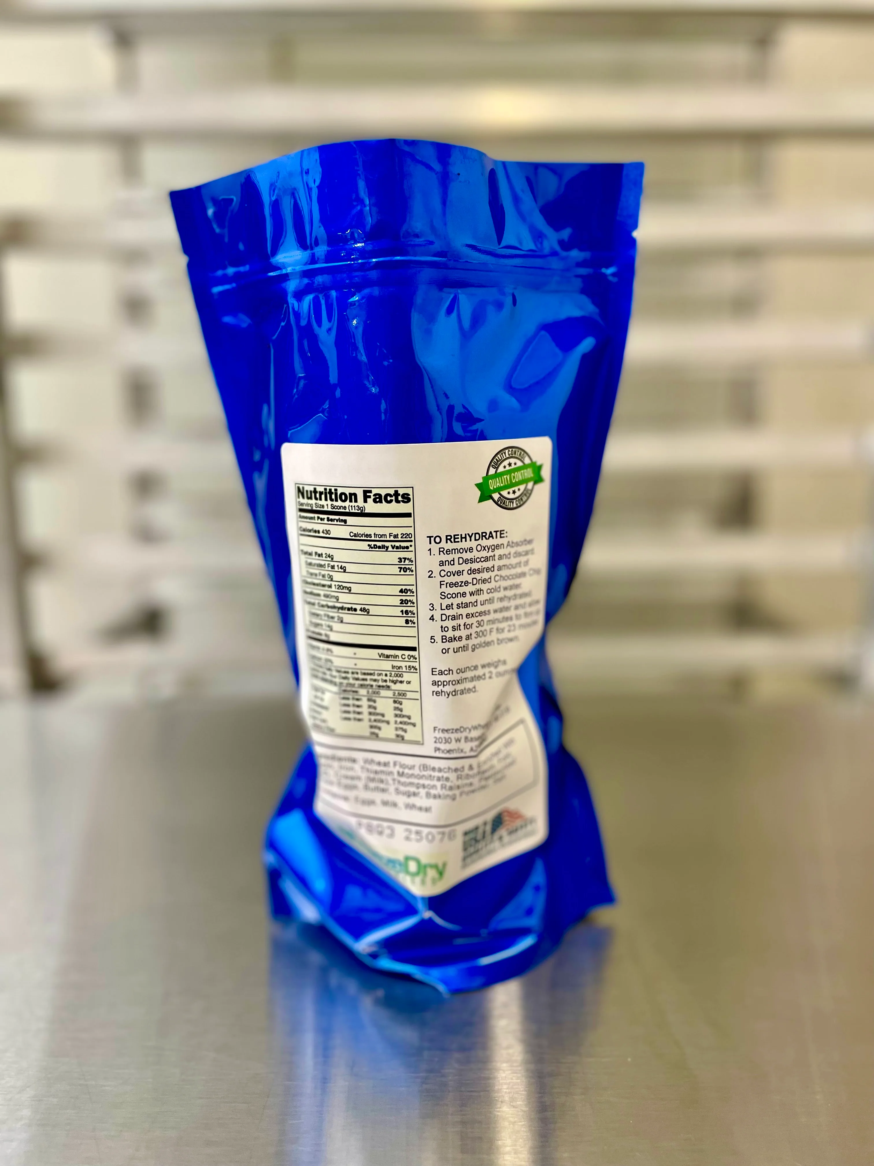 Freeze Dried Ready To Bake Chocolate Chip Scones - Image 3