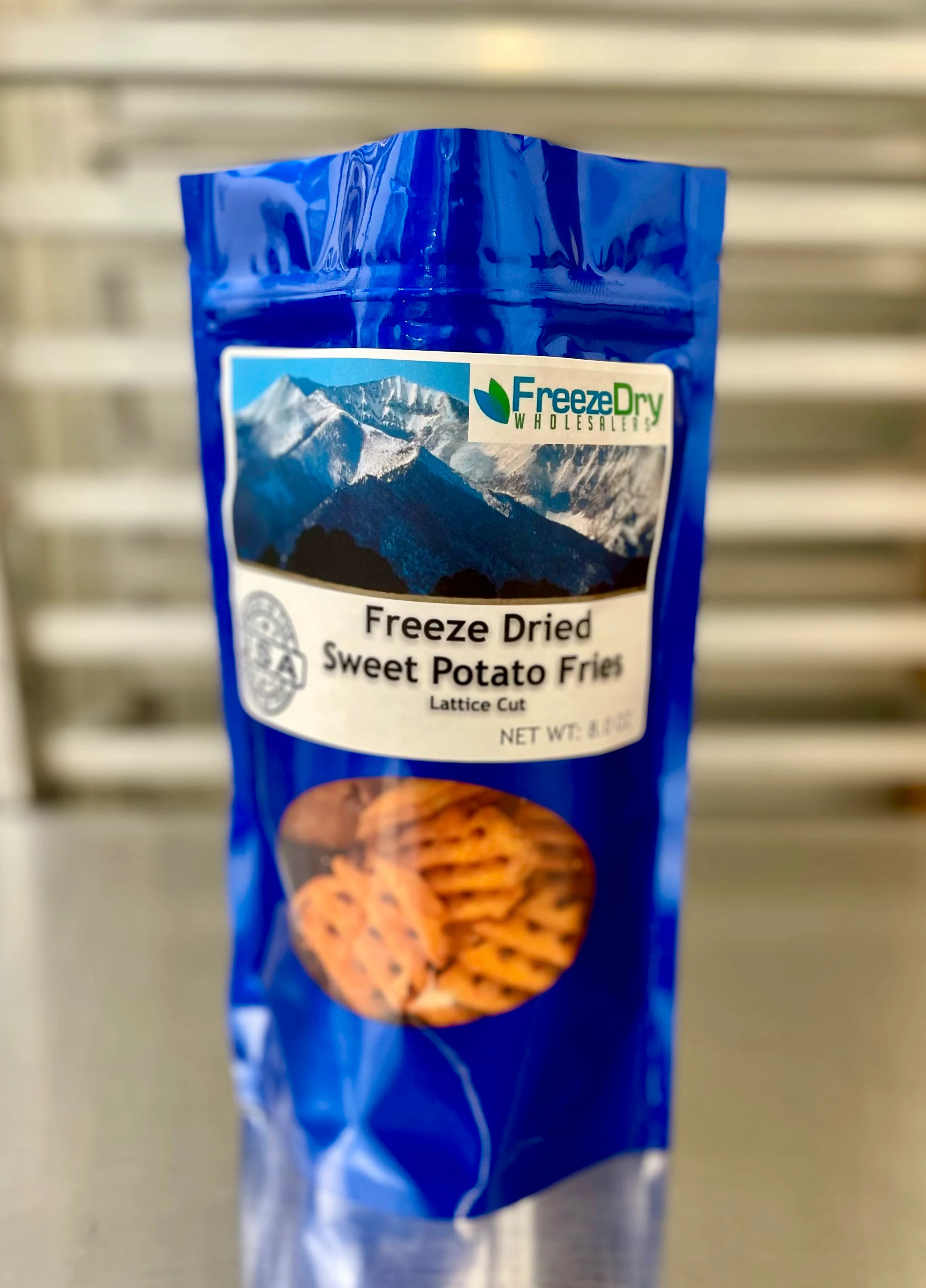 Freeze Dried Lattice-Cut Sweet Potato Fries - Image 2
