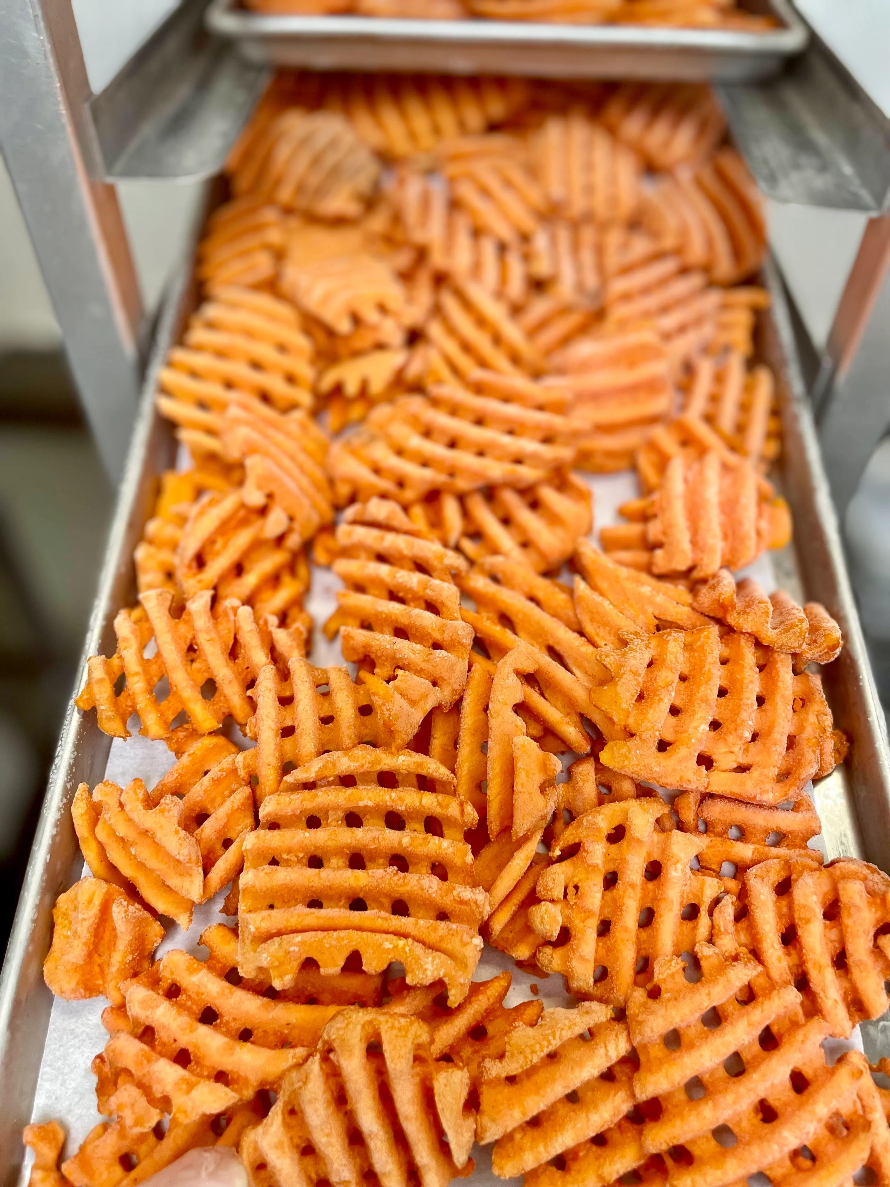 Freeze Dried Lattice-Cut Sweet Potato Fries - Image 7