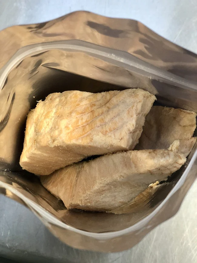 Freeze Dried Uncooked Wild Caught US Salmon Filets - Image 3