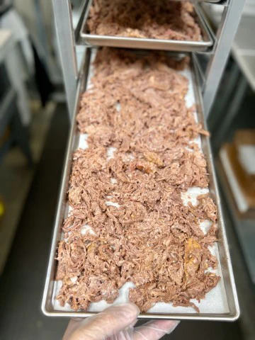 Freeze Dried Fully Cooked and Lightly Seasoned Shredded Beef - Image 7