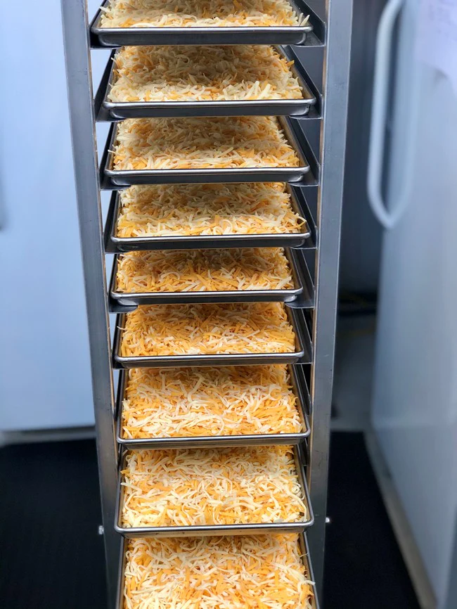 Freeze Dried Shredded Cheddar Jack Cheese - Image 5