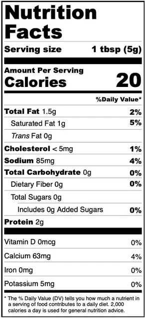 Freeze Dried Shredded Parmesan Cheese - Image 6