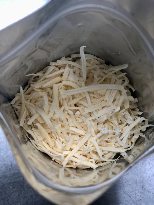 Freeze Dried Shredded Swiss Cheese - Image 3