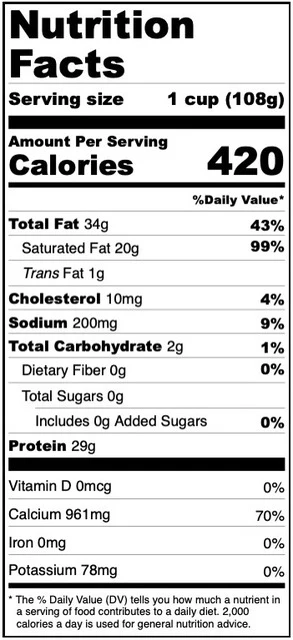 Freeze Dried Shredded Swiss Cheese - Image 6