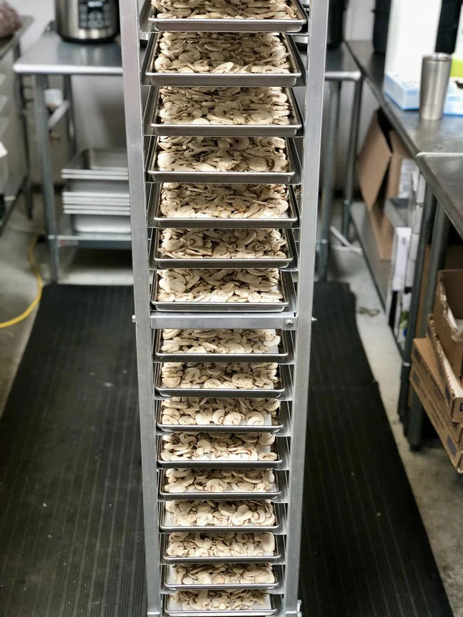 Freeze Dried Sliced White Mushrooms - Image 5