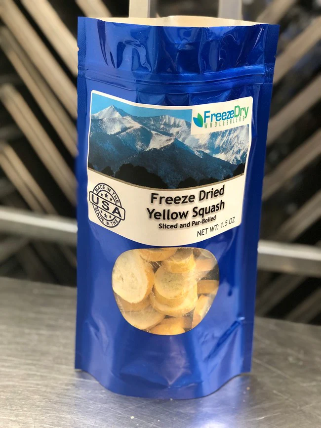 Freeze Dried Sliced Yellow Squash - Image 2