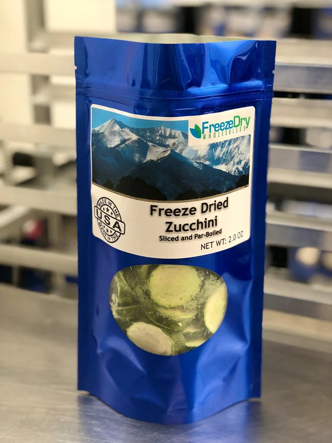 Freeze Dried Sliced Zucchini - Image 2