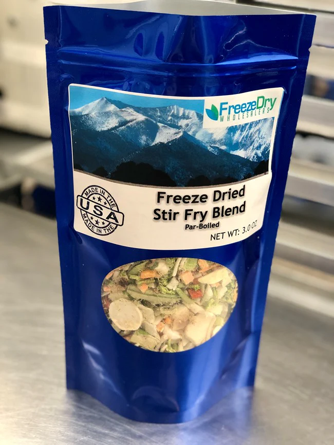 Freeze Dried Stir Fry Vegetable Mix - Image 2