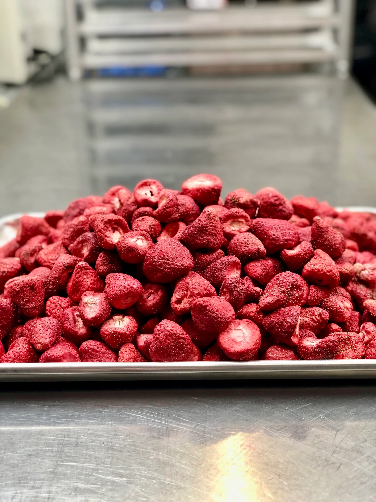 Freeze Dried Halved and Whole Strawberries - Image 7