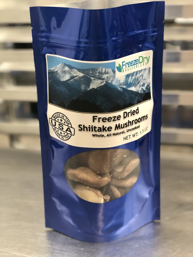 Freeze Dried Whole Shiitake Mushrooms - Image 2