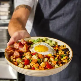Freeze Dried Roasted Potato, Onion and Vegetable “All Day Hash”