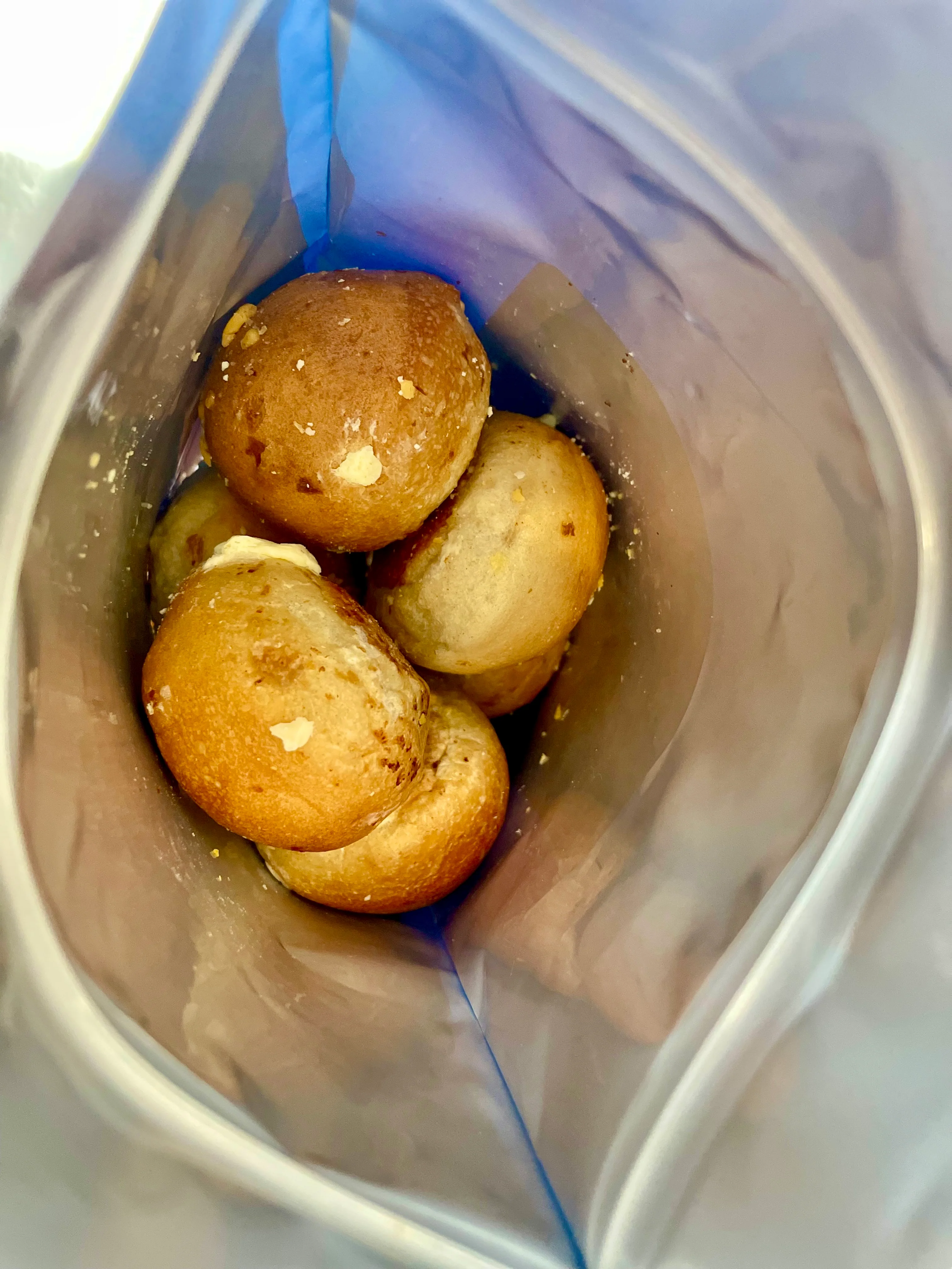 LIMITED PRODUCTION Freeze Dried Fully Cooked Cheddar and Jalapeño Cream Cheese Stuffed Bagel Bites - Image 4