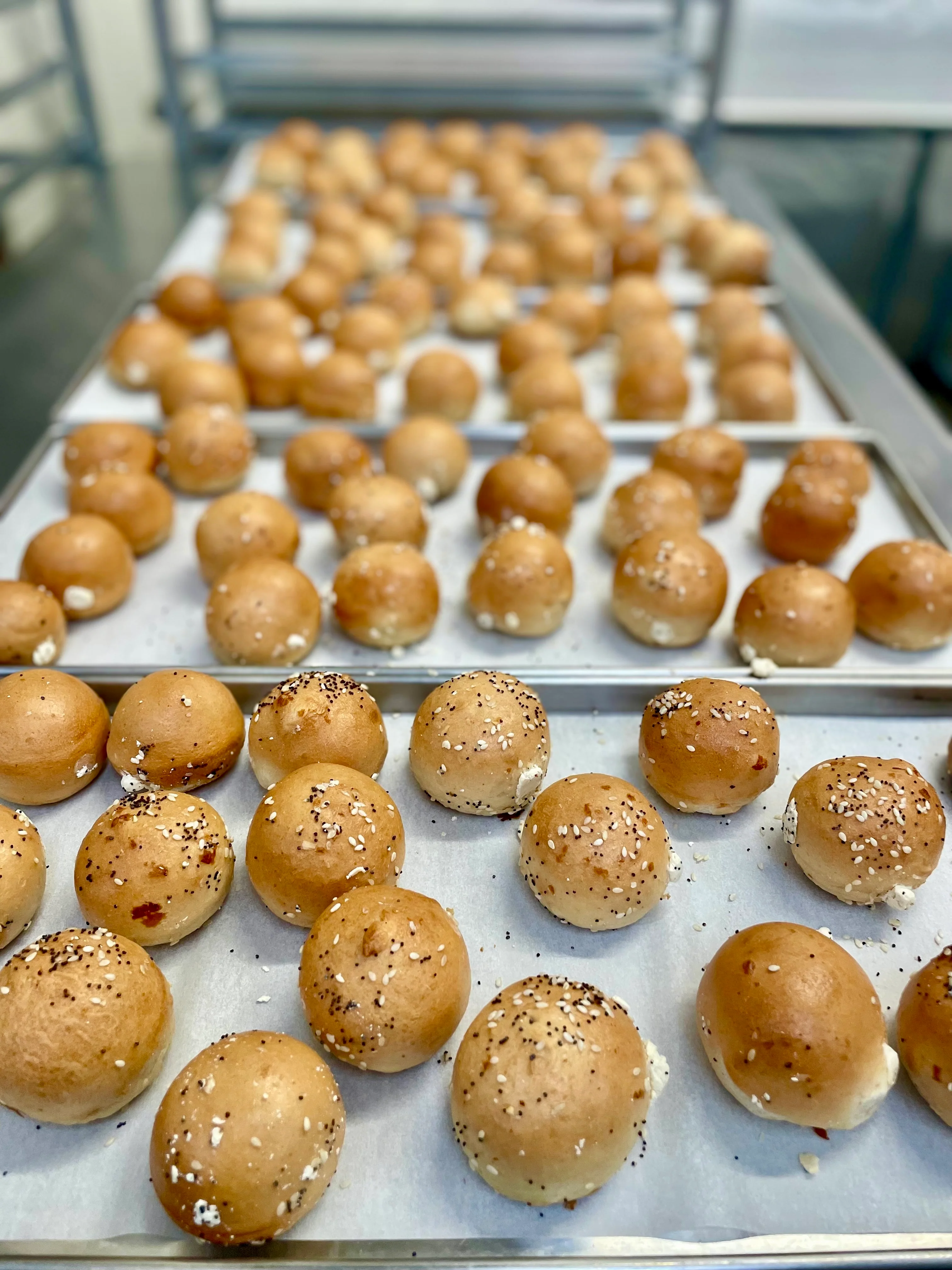 LIMITED PRODUCTION Freeze Dried Fully Cooked Cream Cheese Stuffed Everything Bagel Bites - Image 5