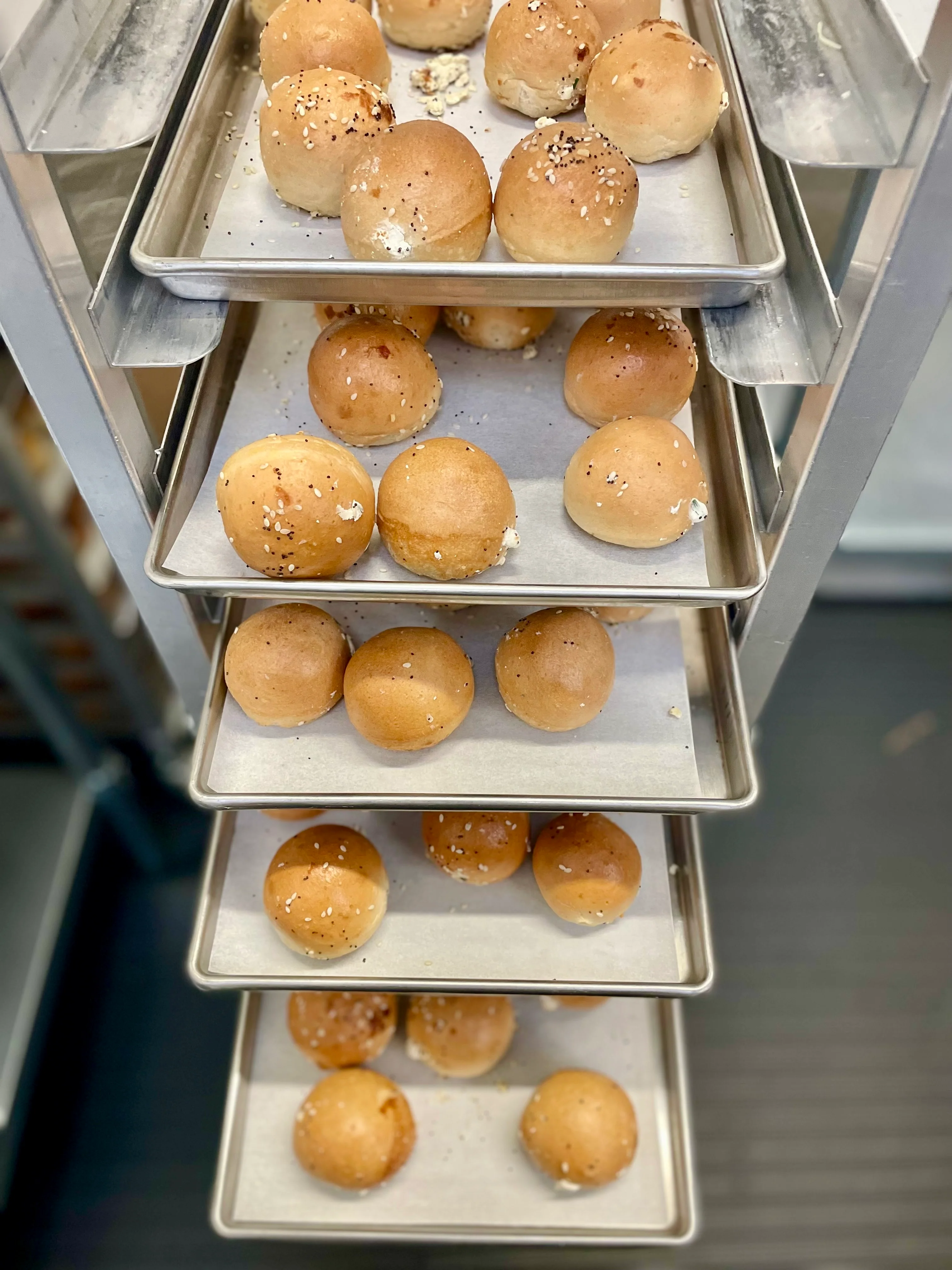 LIMITED PRODUCTION Freeze Dried Fully Cooked Cream Cheese Stuffed Everything Bagel Bites - Image 6