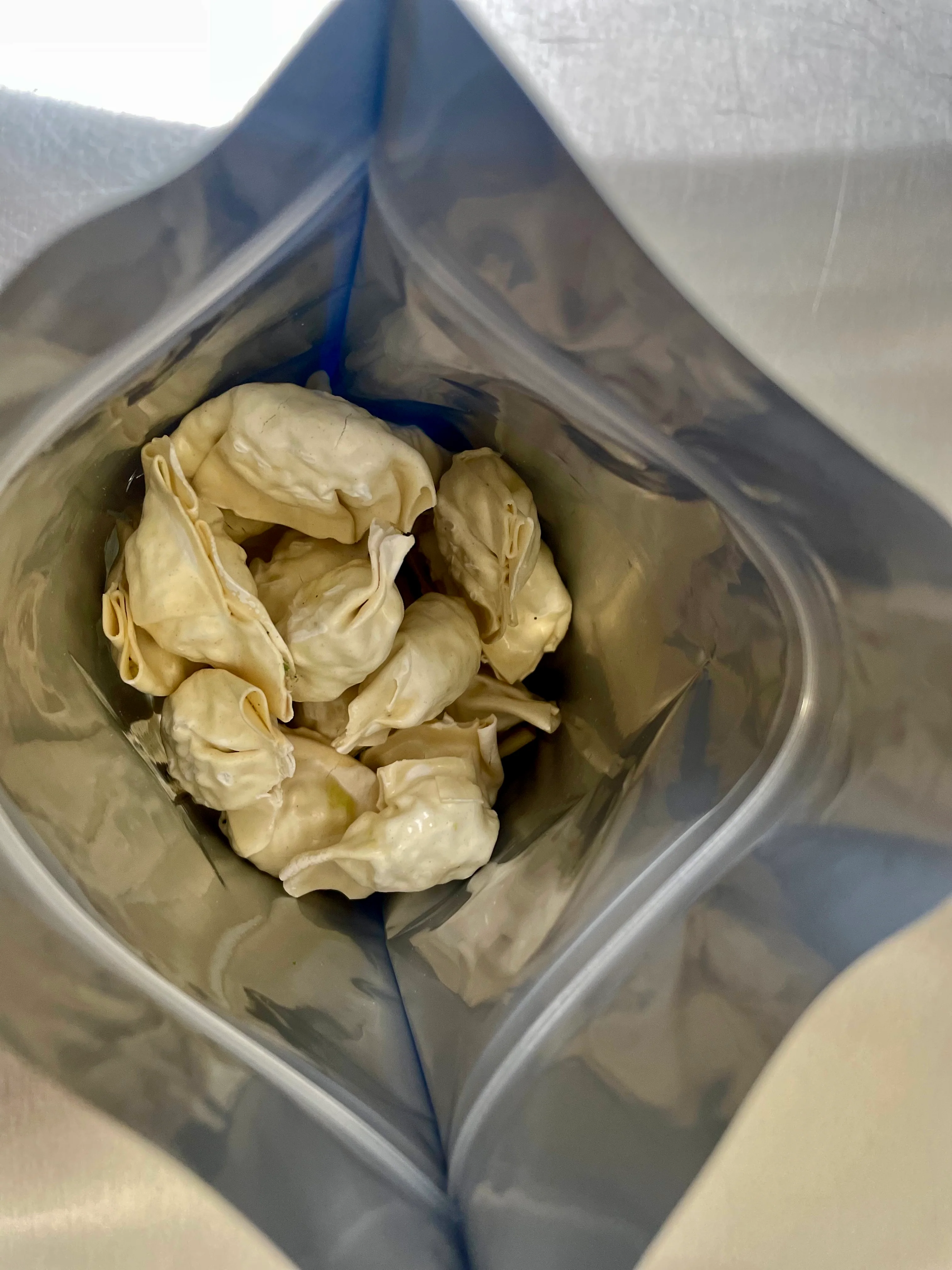Freeze Dried Gourmet Fully Prepared Chicken and Cilantro Wontons - Image 4