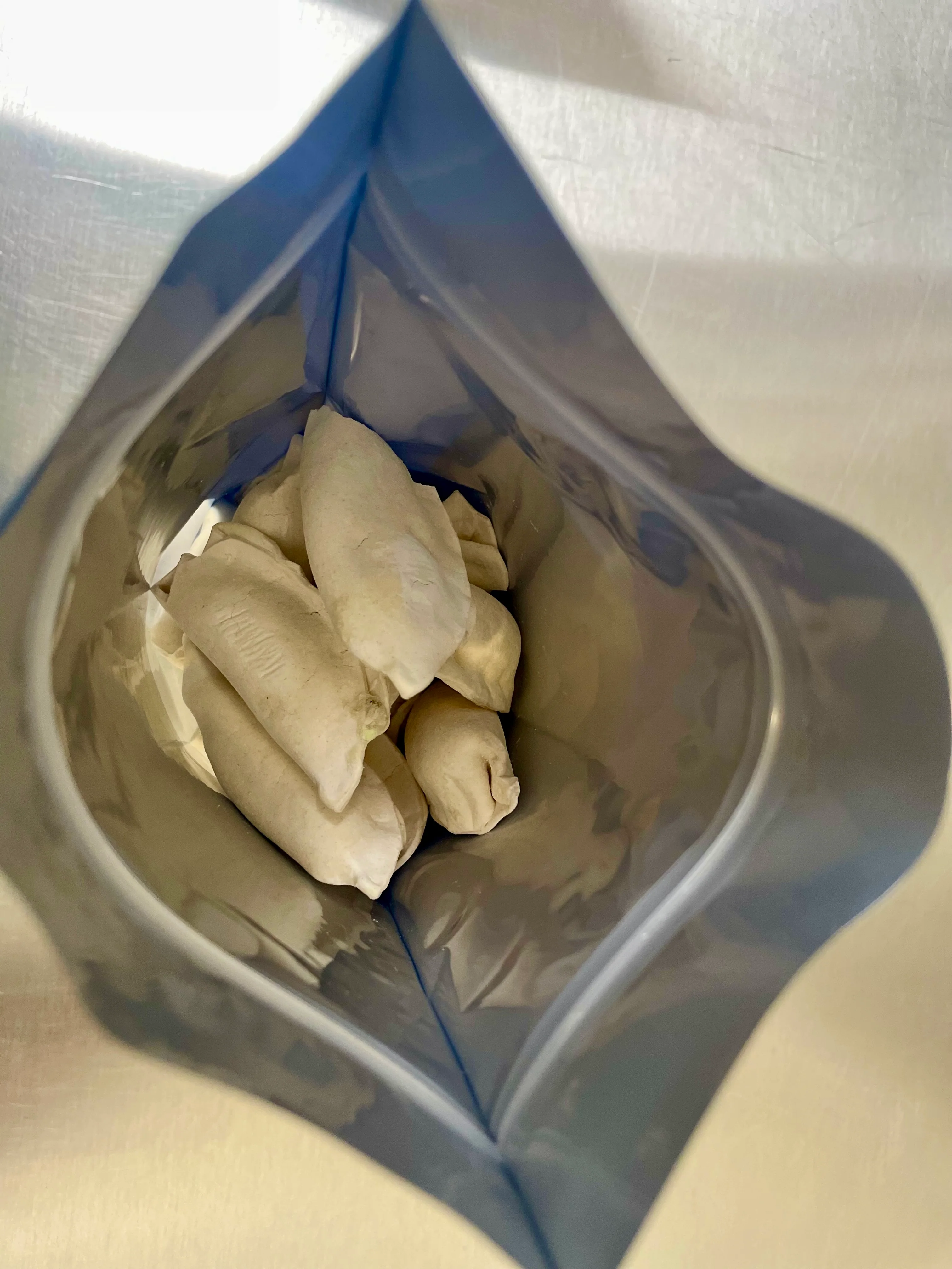 [LIMITED PRODUCTION] Freeze Dried Gourmet Fully Prepared Chicken and Vegetable Potstickers - Image 3