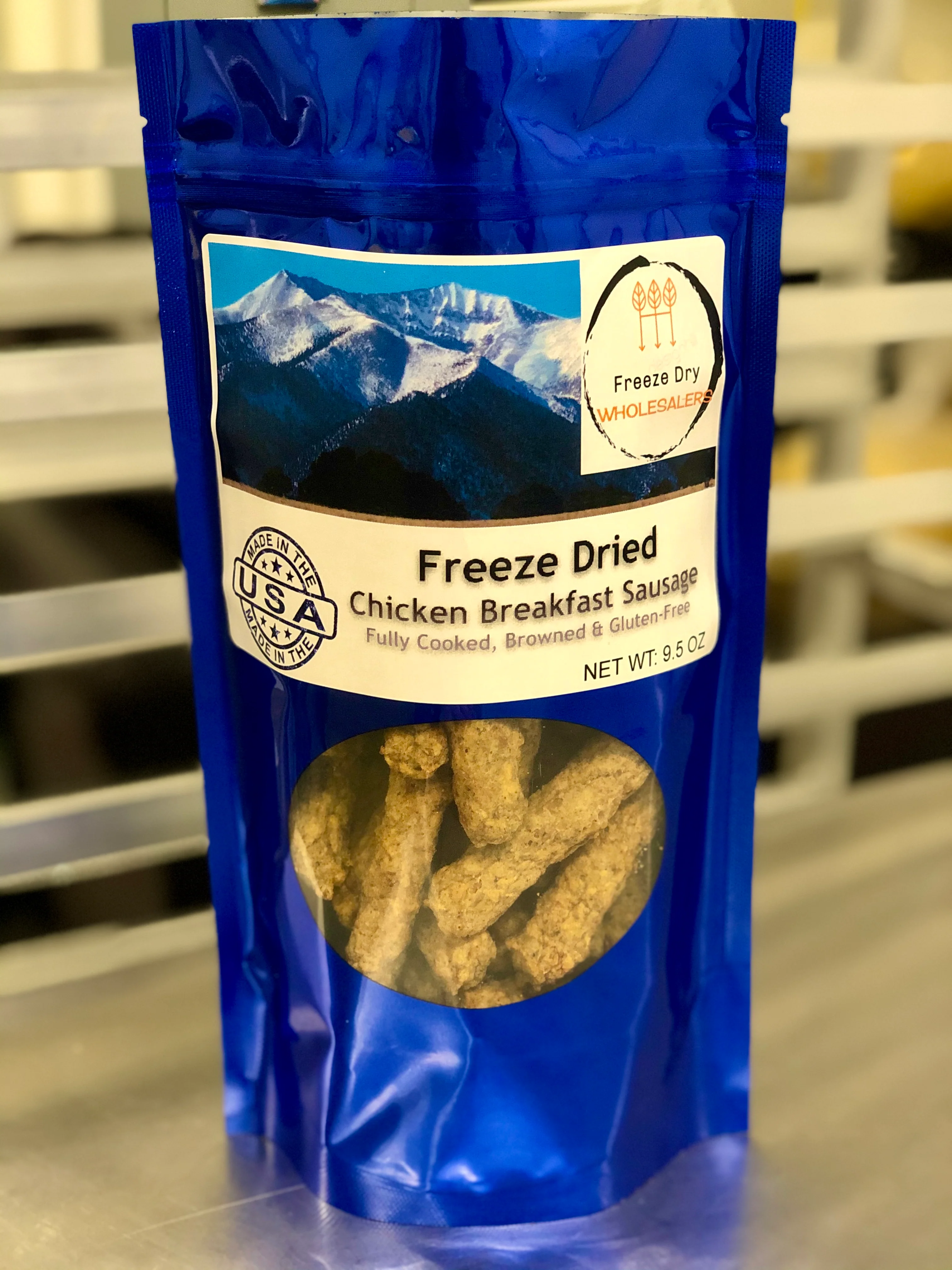 Freeze Dried Fully Cooked Cheese Omelet Breakfast Meal Deal Bundle/Combo - Four Packs Total; Freeze Dried Cheese Omelets, Diced Potatoes, Chicken Breakfast Sausages and Buttermilk Biscuits! - Image 6