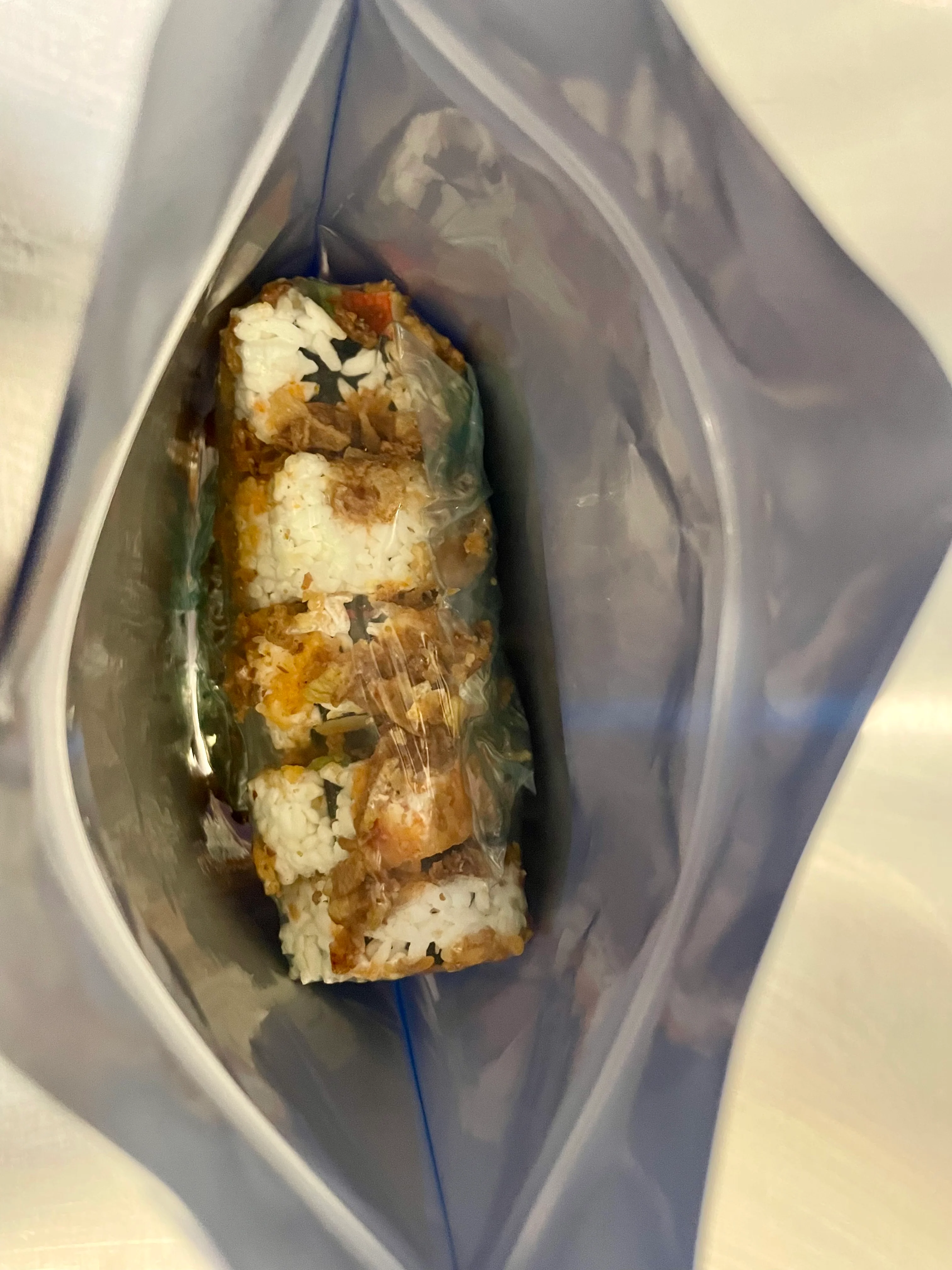 [LIMITED PRODUCTION] Freeze Dried Authentic Freshly Made, Fully Prepared California Crunch Roll (SUSHI) - Image 4