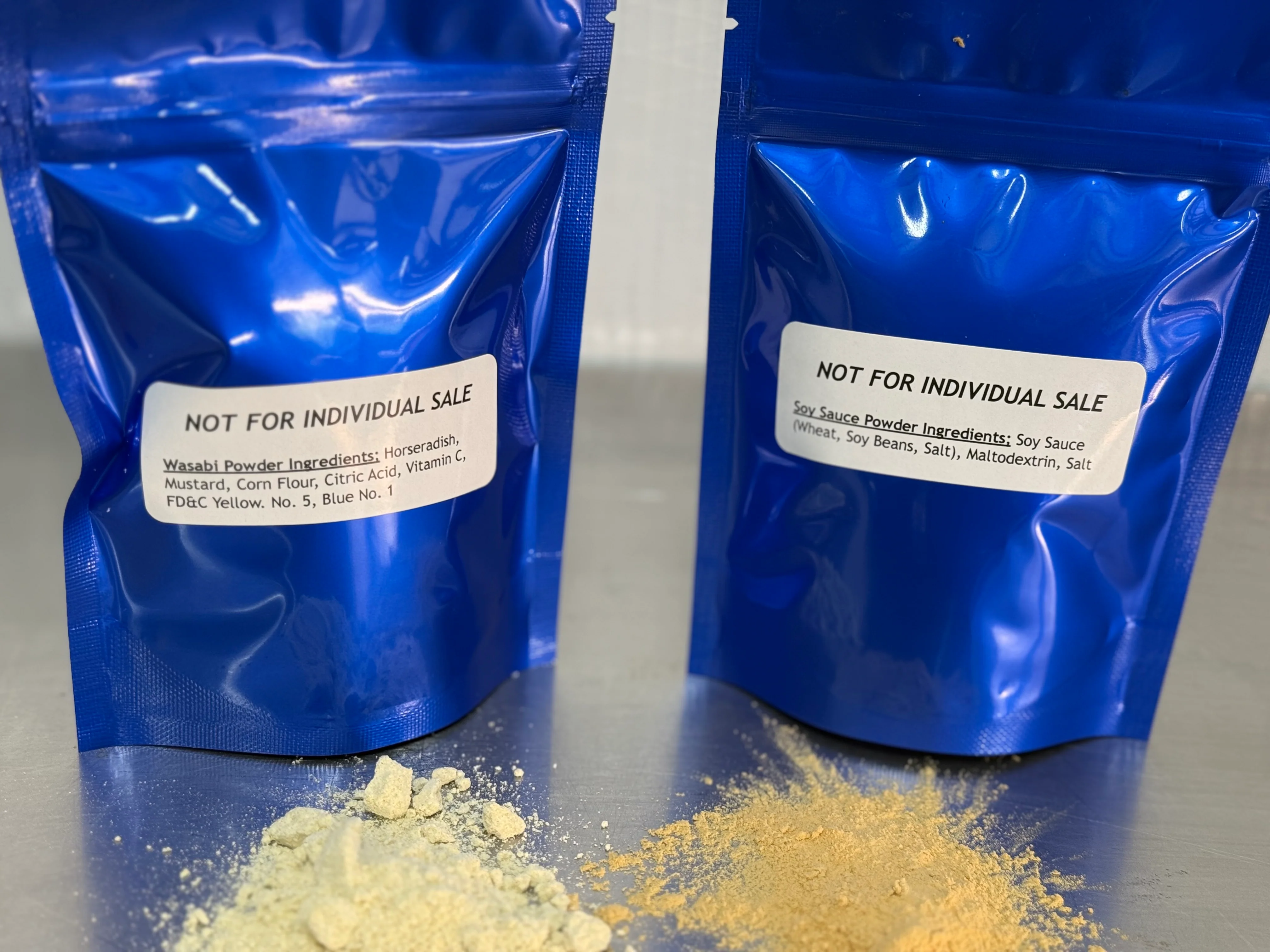 [LIMITED PRODUCTION] Freeze Dried Authentic Freshly Made, Fully Prepared Wasabi Powder and Soy Sauce Powder - Image 3